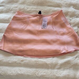 Silky Pink Women's Skirt